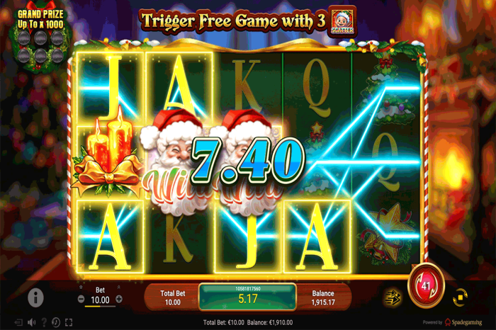 Slot Spadegaming Christmas Miracles