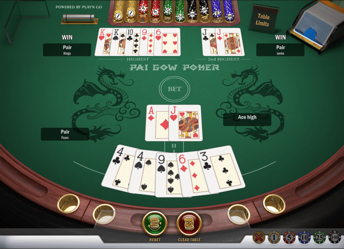 Pai Gow Poker