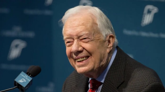 Jimmy Carter jadi mantan presiden AS pertama berusia hingga 100