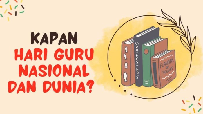 Kapan Hari Guru Sedunia dan Nasional? Simak Tanggal dan