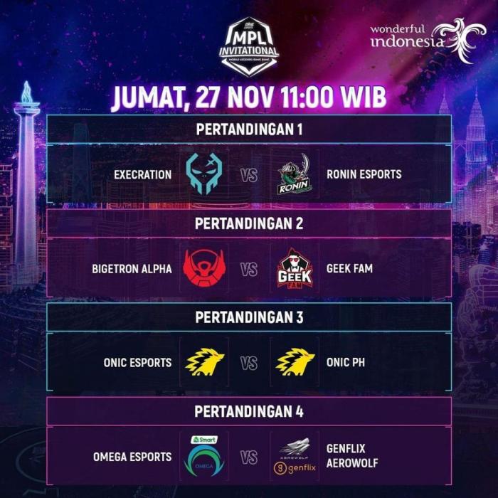 Jadwal Pertandingan MPL ID Season 14