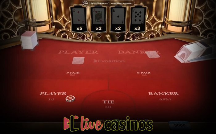 First Person Lightning Baccarat