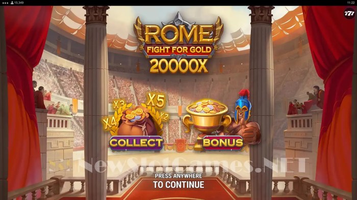 Slot Rome: Fight for Gold